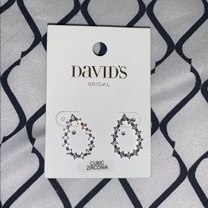 Cubic zirconia earrings!